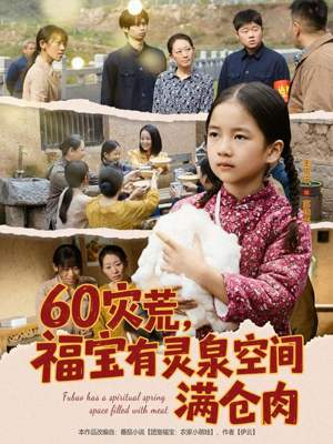60灾荒，福宝有灵泉空间满仓肉（80集）超级好看的短剧
