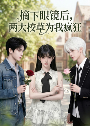 短剧《摘下眼镜后，两大校草为我疯狂》100集短剧免费在线看至大结局