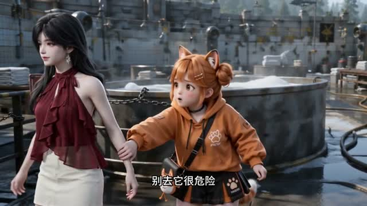 近视眼误入收容所：九尾对我垂涎欲滴（34集）短剧全剧终高清放送