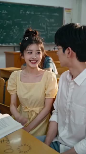 短剧《倒追冷漠校草四年，分手后他哭了》60集短剧免费在线看完整版