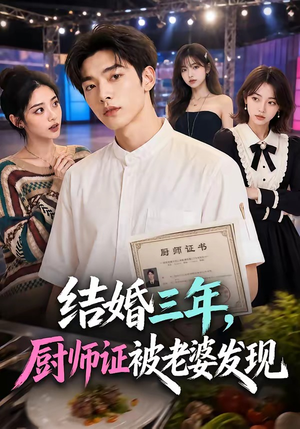 短剧《结婚三年，厨师证被老婆发现》86集短剧免费在线观看完整版