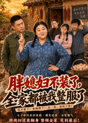 胖媳妇不装了，全家都被我整服了（50集）热门短剧持续更新大结局