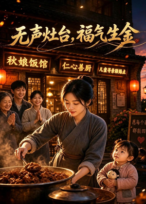 无声灶台，福气生金（44集）一口气看完短剧大结局