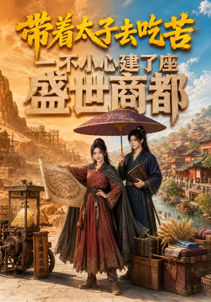 短剧《带着太子去吃苦，一不小心建了座盛世商都》40集短剧免费观看全集版