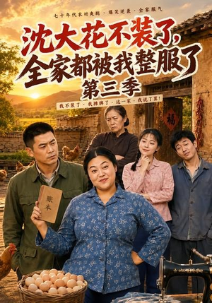沈大花不装了，全家都被我整服了第三季（62集）好看又上头的短剧一起来追剧