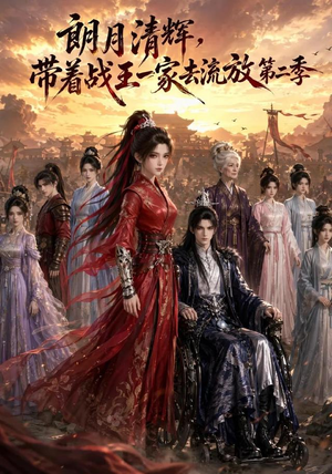 短剧《朗月清辉，带着战王一家去流放第二季》54集短剧超清画质免费看全集