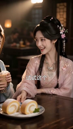 花卷致富：我的小吃店通古今财源滚滚（60集）短剧终极大放送合集