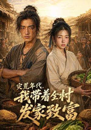 短剧《灾荒年代，我带着全村发家致富》30集短剧在线追剧一口气看完